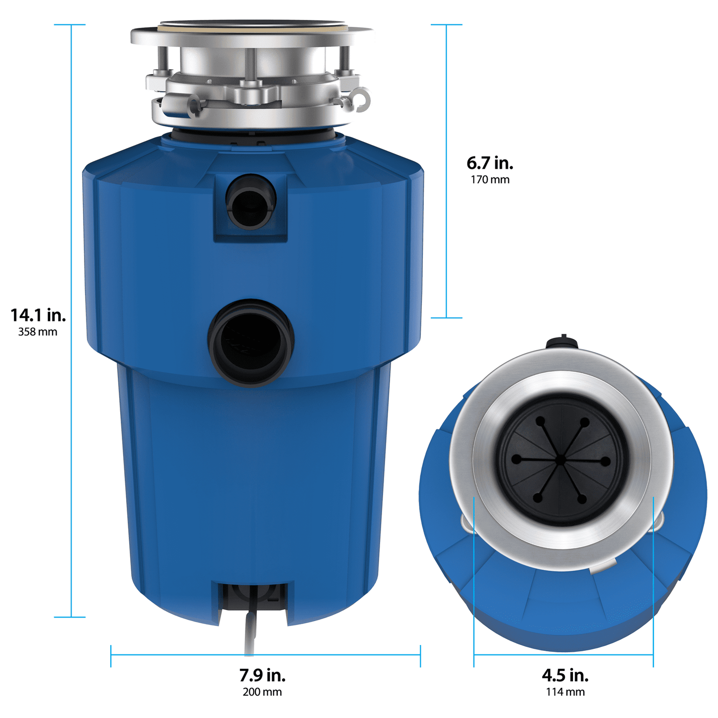 American Standard Elite ASE-90 Deluxe Garbage Disposal