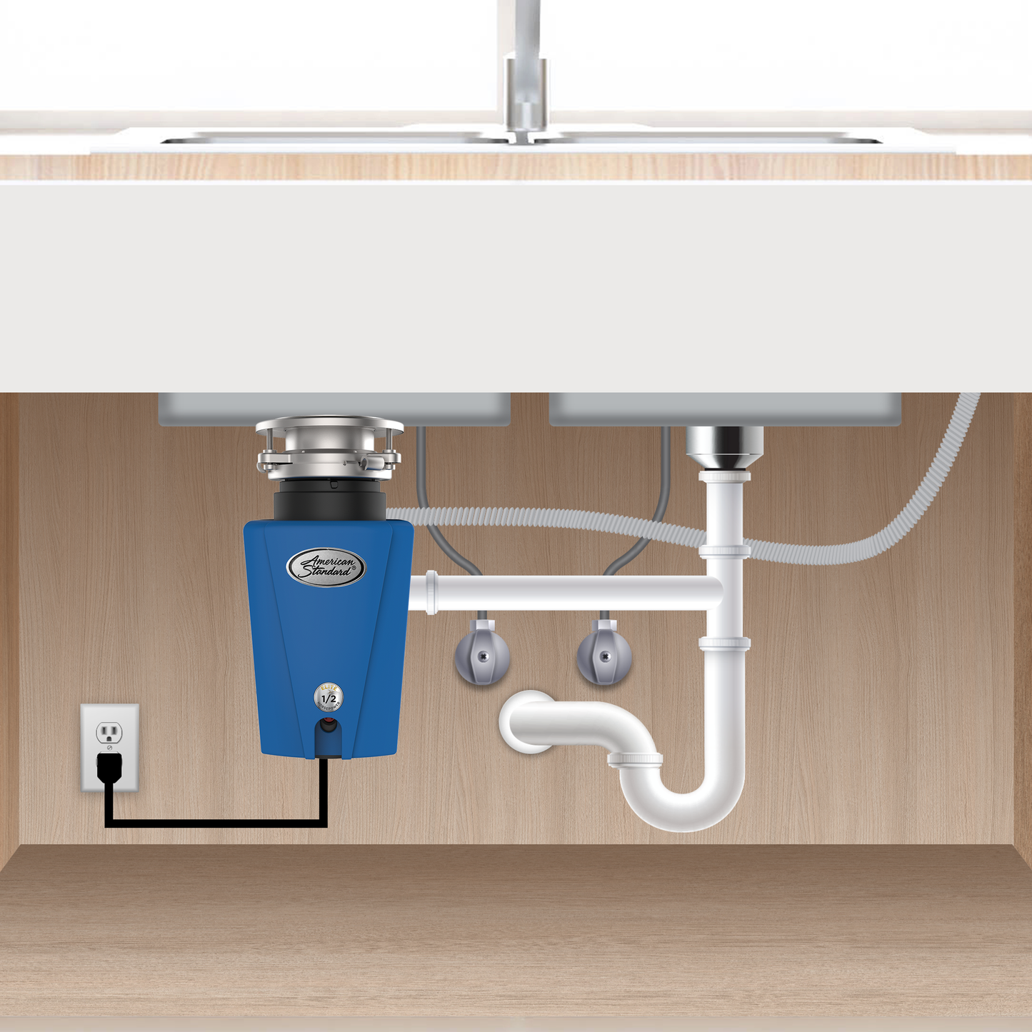 American Standard Elite ASE-50 Economy Garbage Disposal