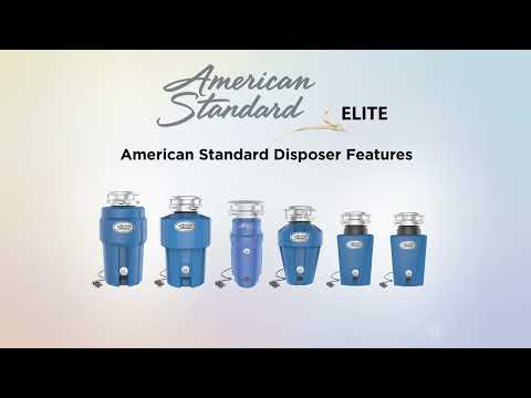 Youtube video showing the features of the American Standard Food waste disposer.