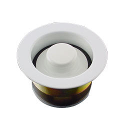 Flange, Stopper, Strainer Set - White