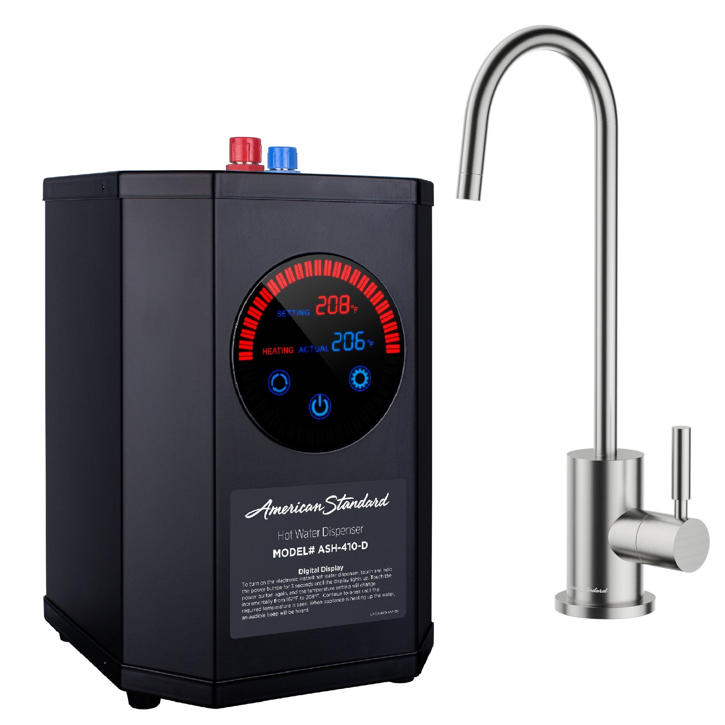 American Standard Hot Water Dispenser with Hot Only Faucet (ASH-410-F575)