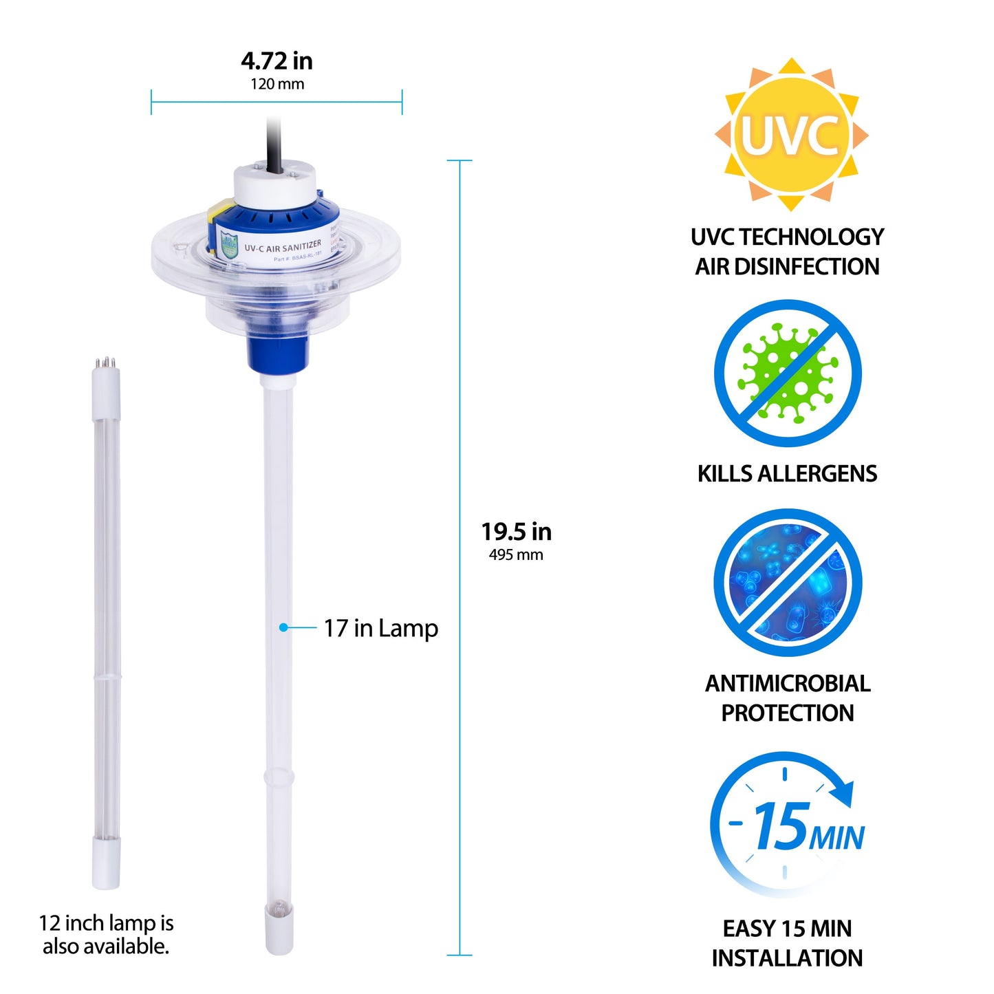 UV-C Air Sanitizer