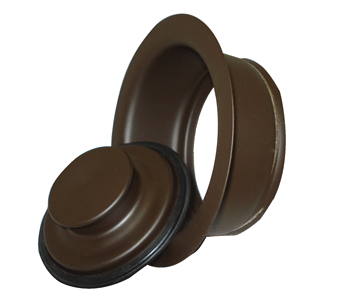 3-Bolt Flange/Stopper Oil Rubbed Bronze