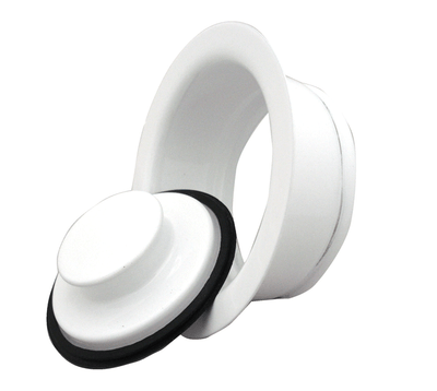 3-Bolt Flange/Stopper White