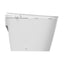 Jacuzzi toilet on white background, view from the side
