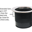 Extended Sink Flange image showing extra height.